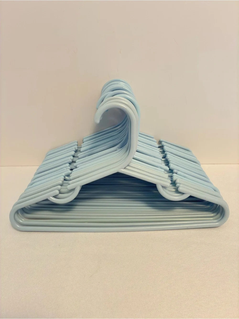 Kid's Clothing Hangers Blue Set of 30